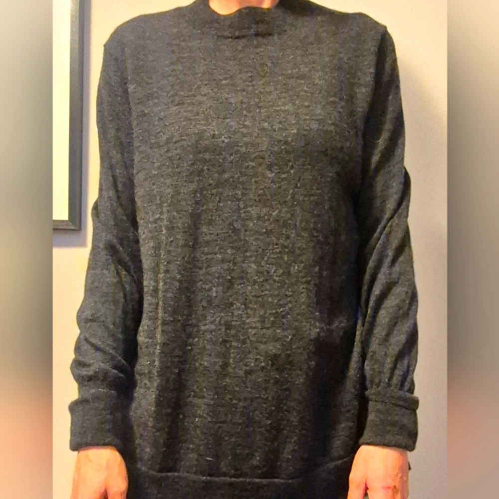 Fashionable Oversized Name Brand Sweater